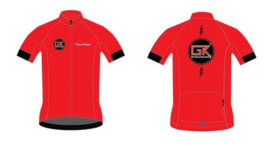 Women's GK RED Cycling Jersey